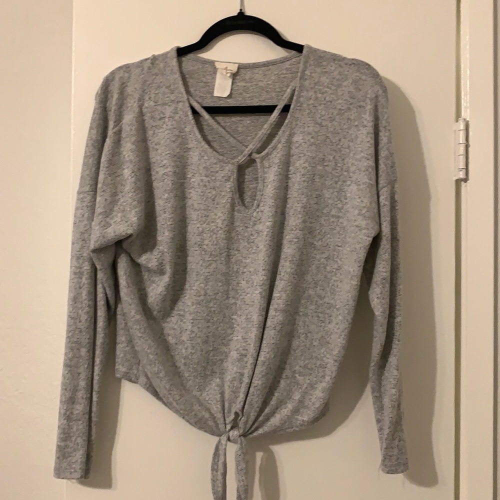 Cropped sweater top!